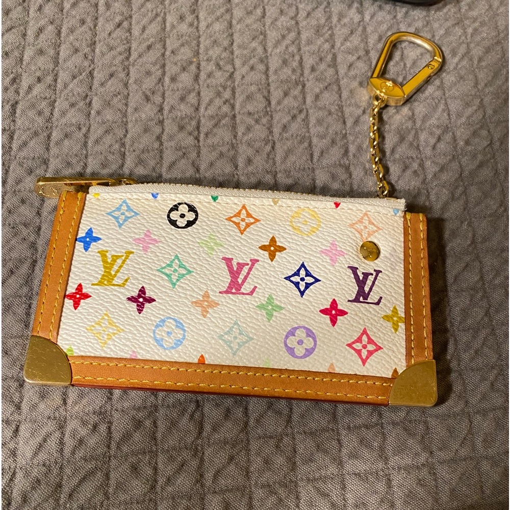 Louis Vuitton multicolore key pouch